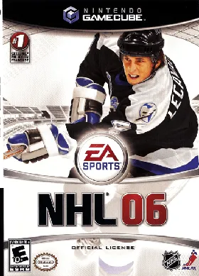 NHL 06 box cover front